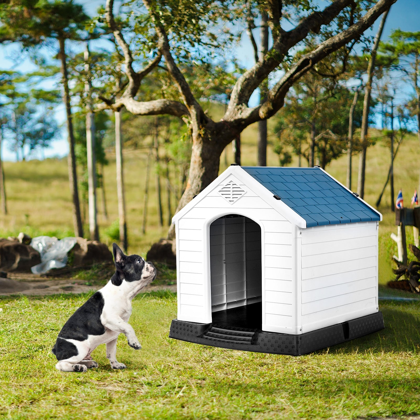 Plastic Waterproof Ventilate Pet Puppy HouseÂ