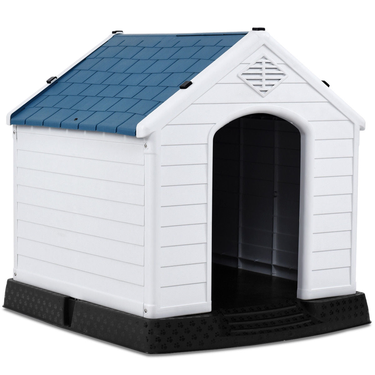 Indoor/Outdoor Waterproof Plastic Dog House Pet Puppy ShelterÂ