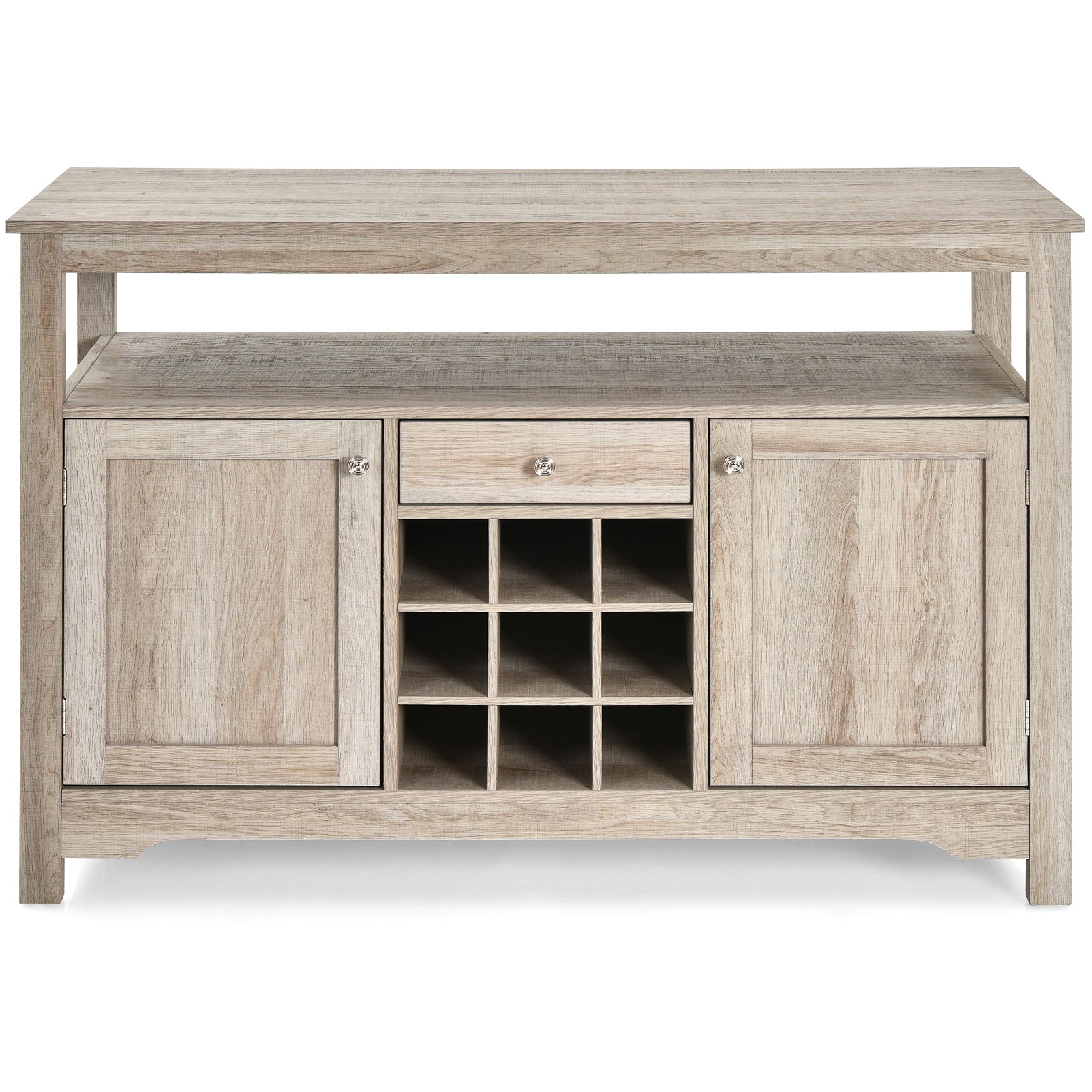 Buffet Server Sideboard Wine Cabinet Console-GrayÂ
