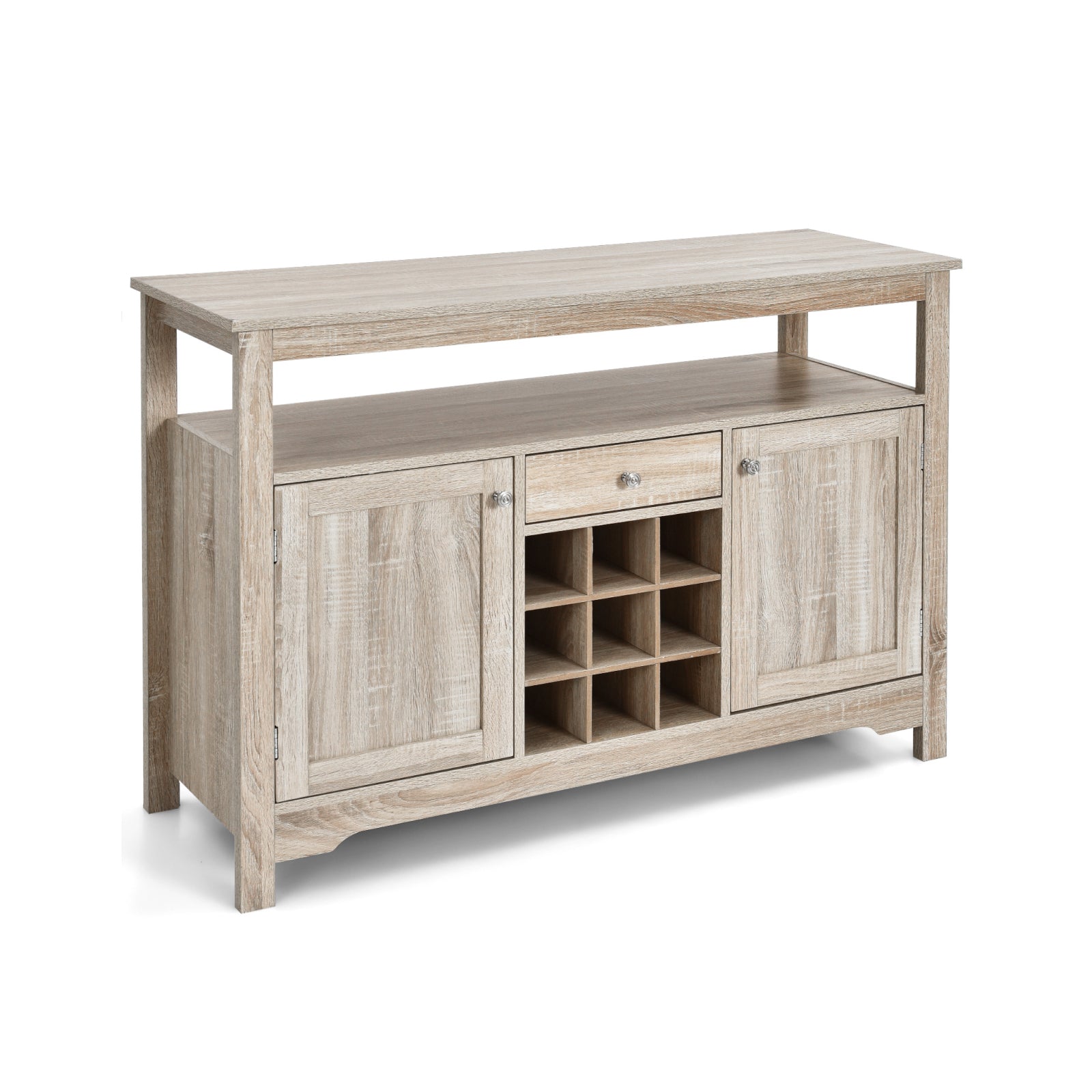 Buffet Server Sideboard Wine Cabinet Console-GrayÂ