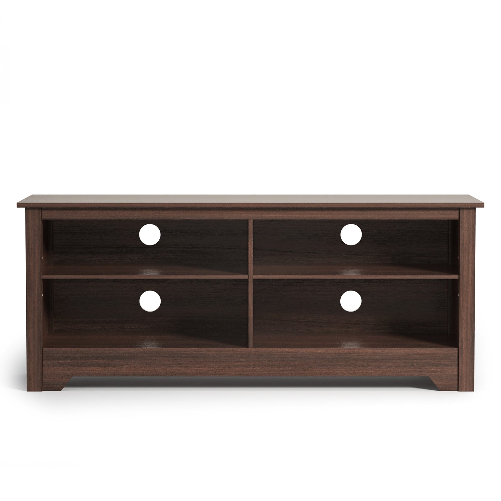 58 Inch Wooden Entertainment Media Center TV StandÂ