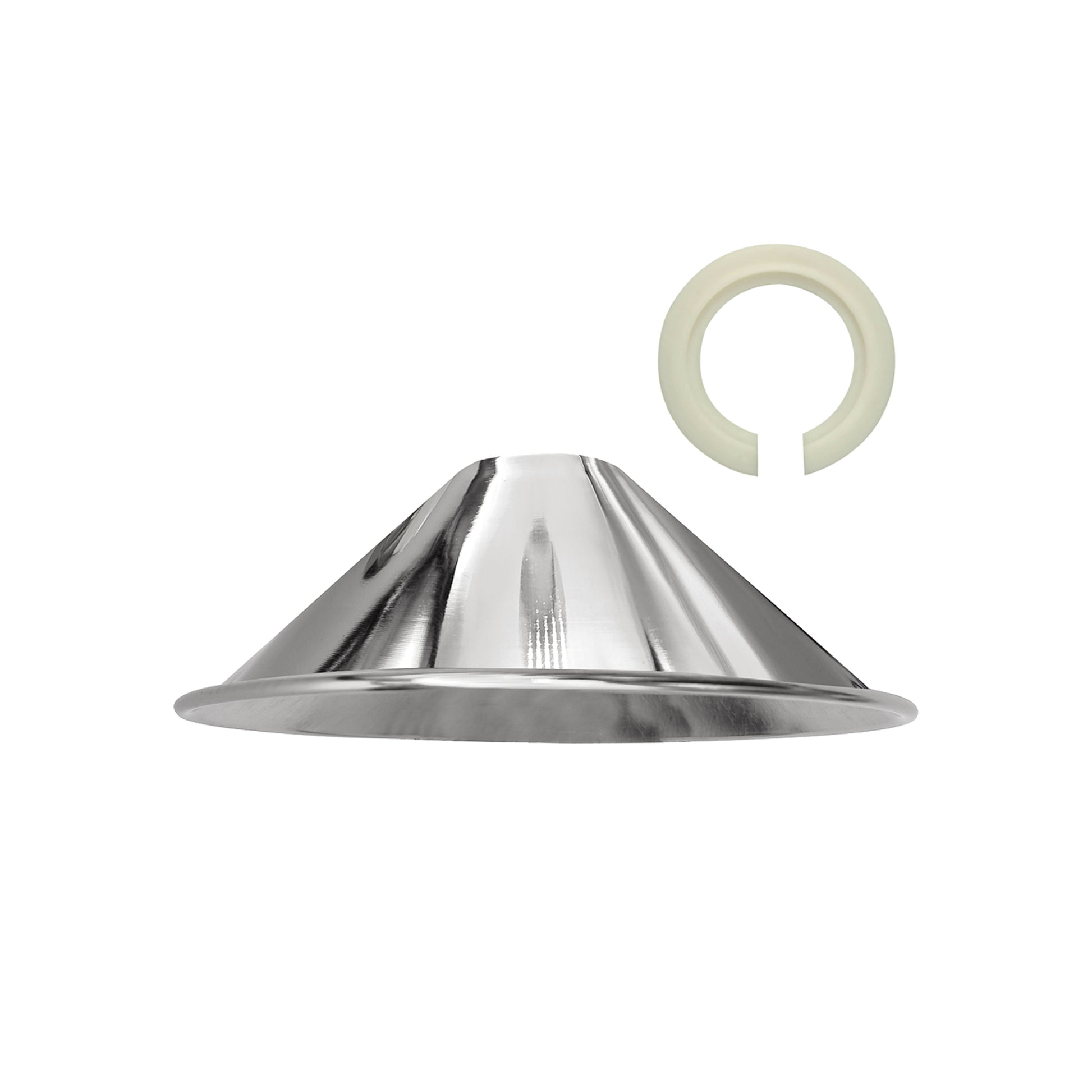 Lamp Shade Fixture Types Chrome Colour~1769