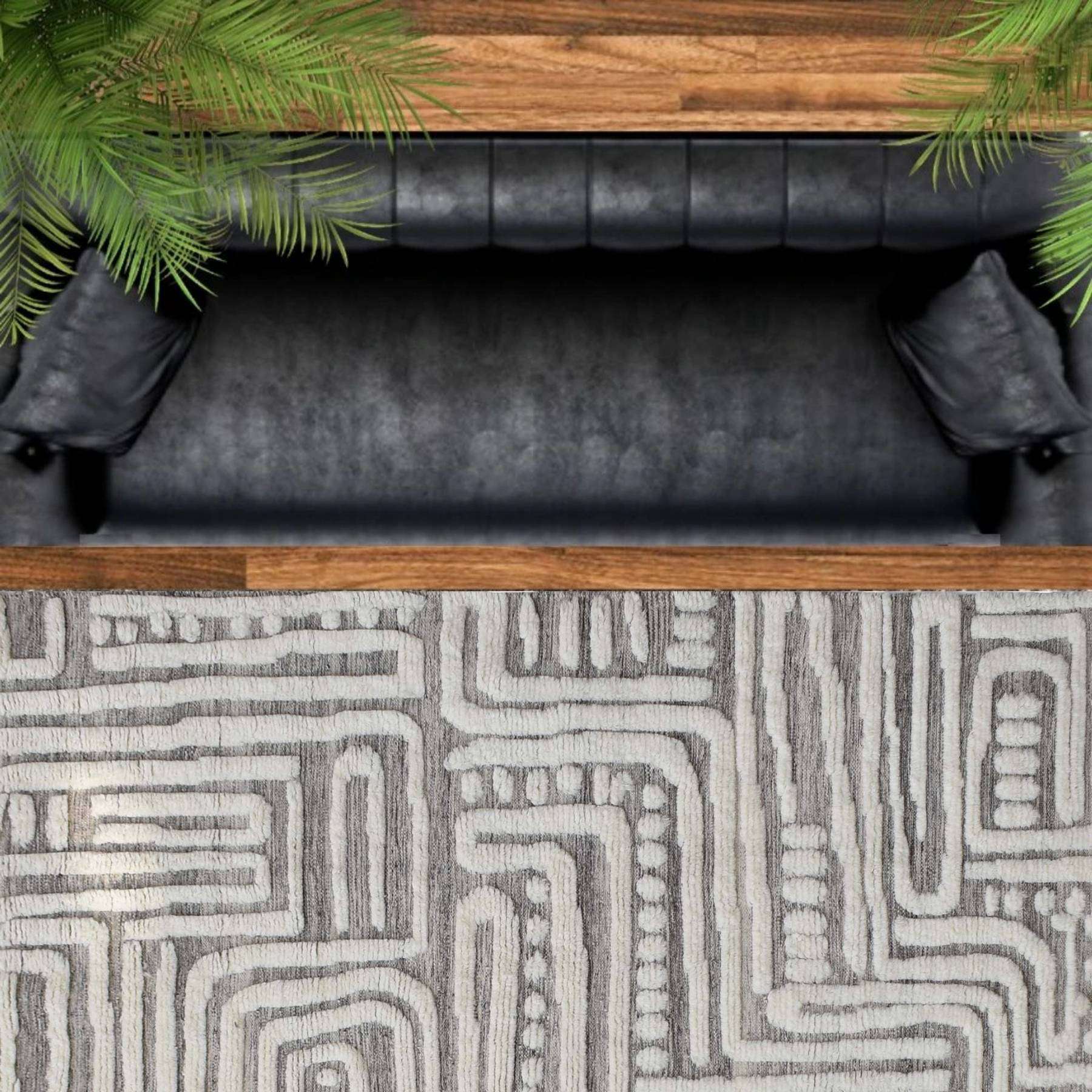 Phoebe Woven Wool 6X9 Rug