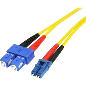 7m Fiber Optic Cable - Single-Mode Duplex 9/125 LSZH Fiber Jumper Cord - LC/SC