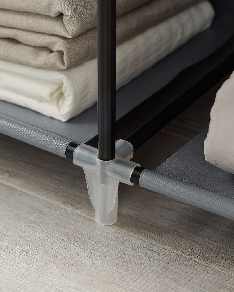 SONGMICS Clothes Storage Organizer with 6 Shelves