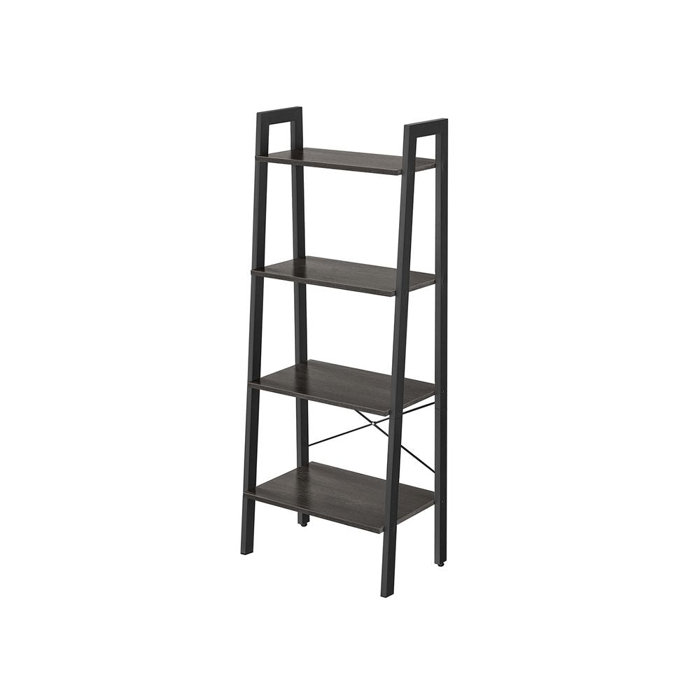 VASAGLE 4-Tier Ladder Shelf with Steel Frame