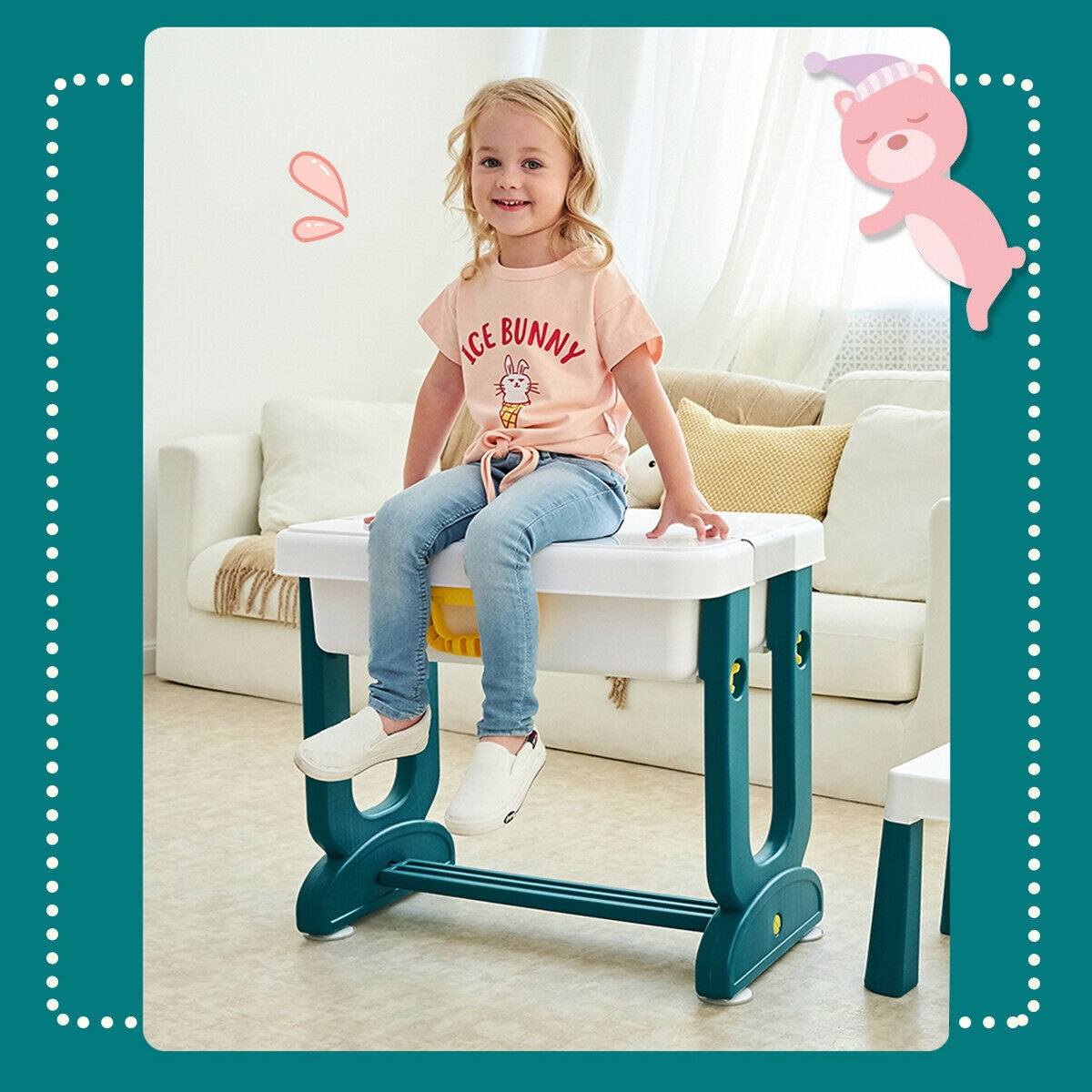 5-in-1 Kids Activity Table SetÂ