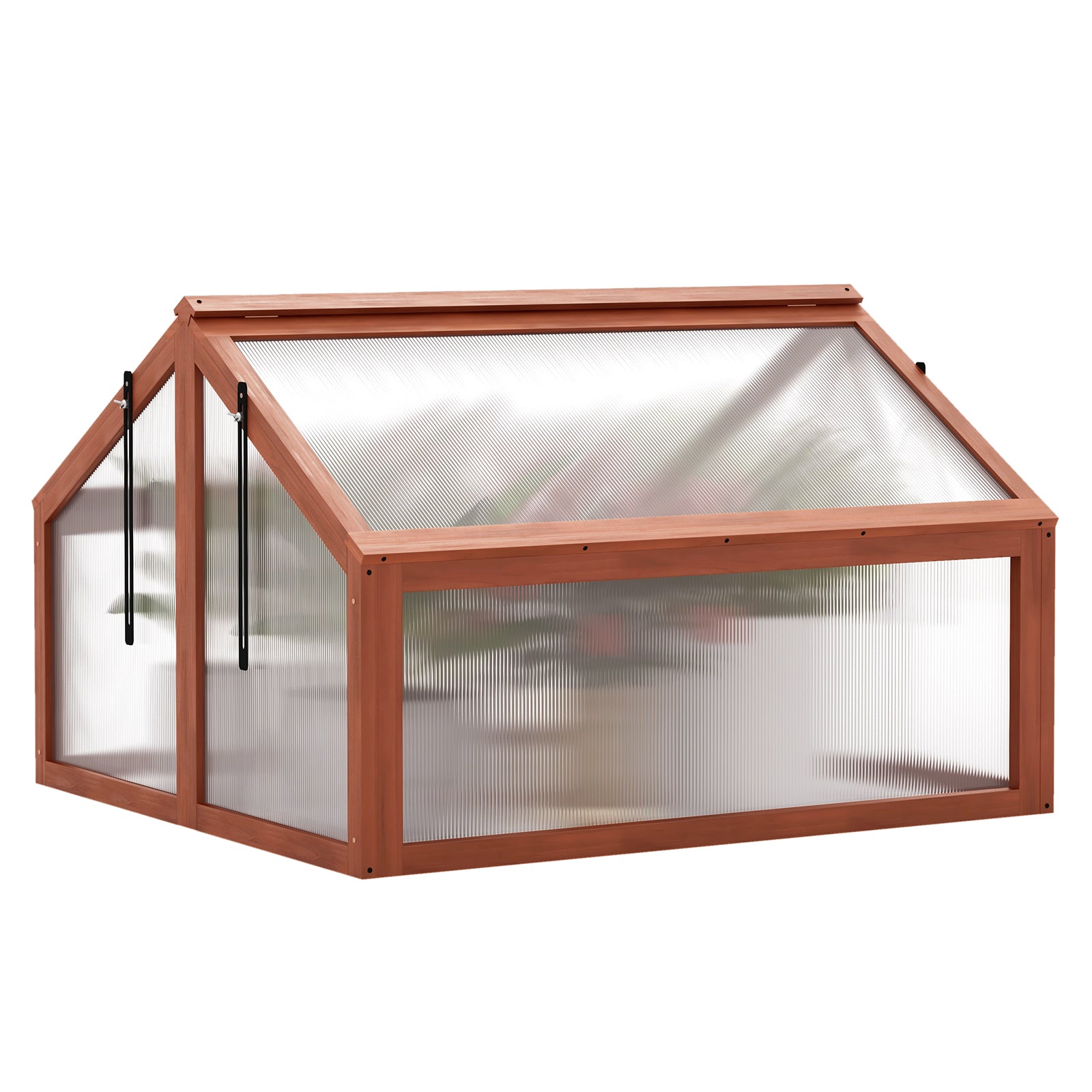 Double Box Garden Wooden GreenhouseÂ