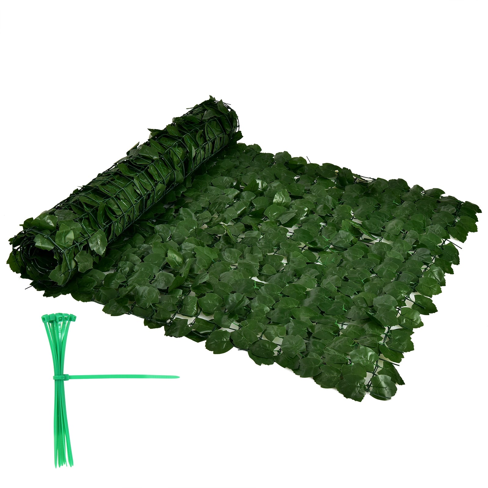 118 x 39 Inch Artificial Ivy Privacy Fence Screen for Fence Decor