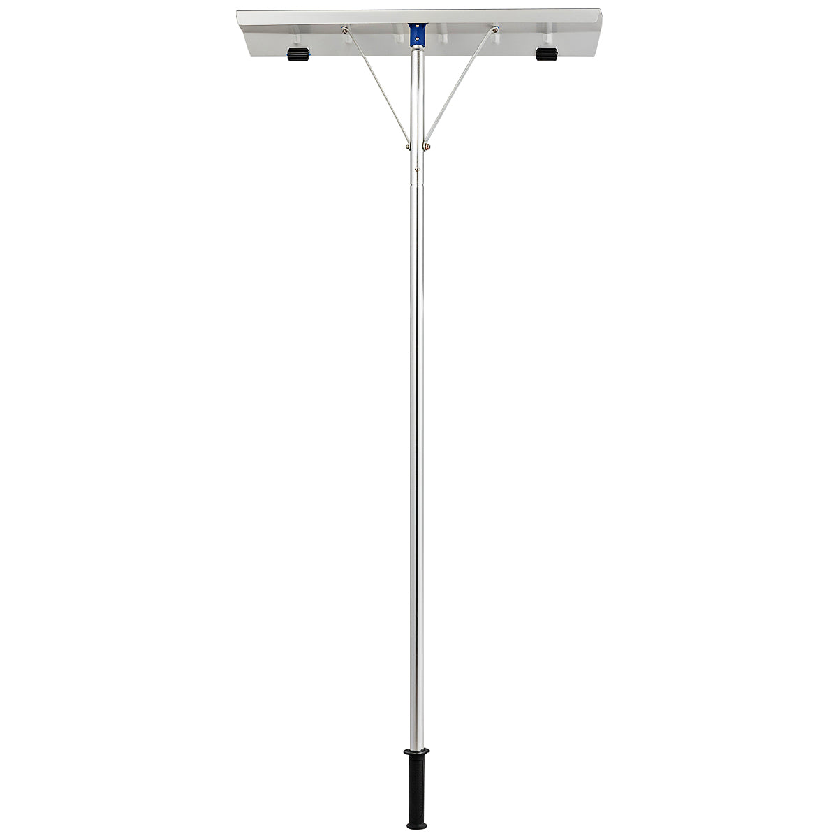 5-20 Feet Extendable Aluminum Snow Roof Rake with Wheels HandleÂ