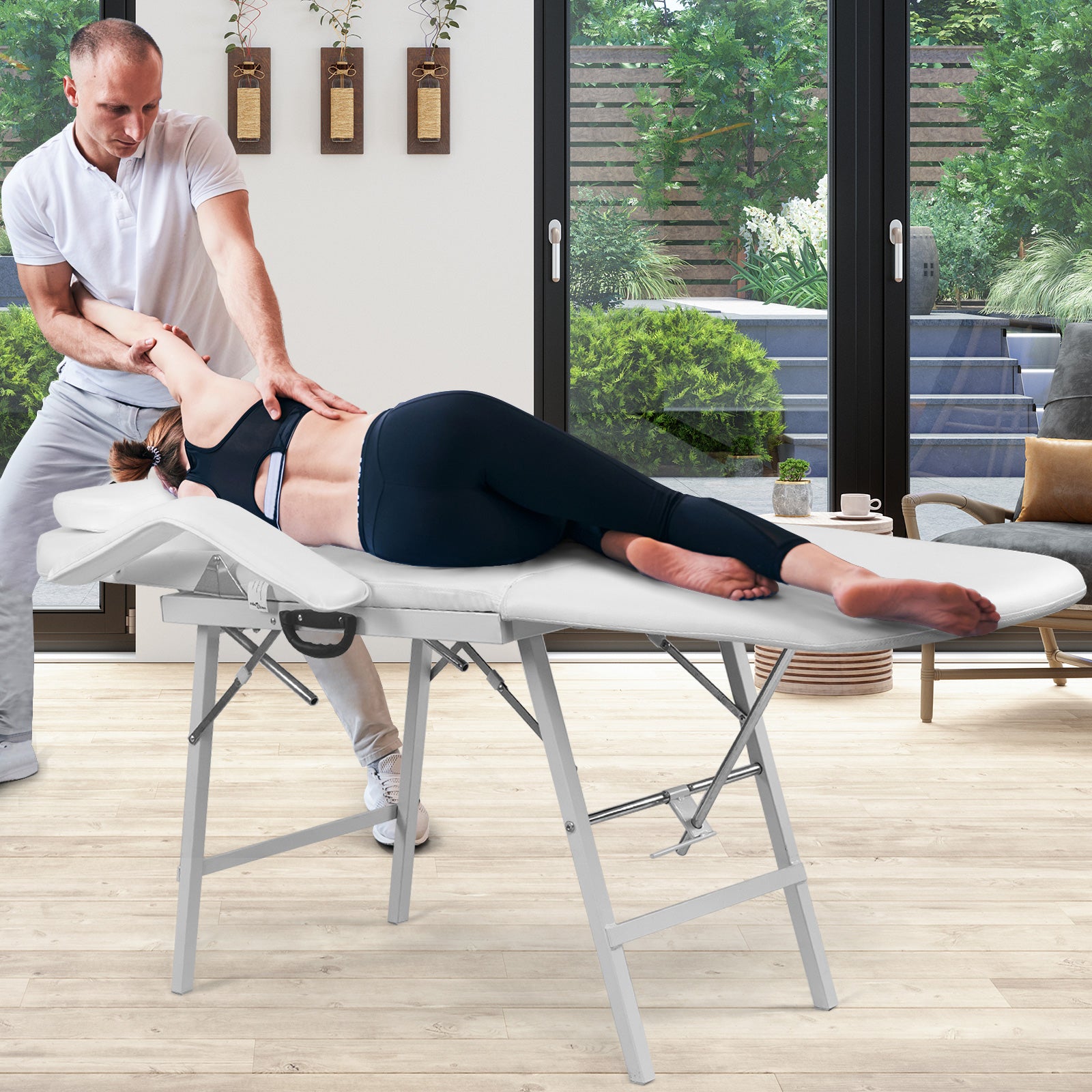 73 Inch Portable Tattoo Salon Facial Bed Massage TableÂ