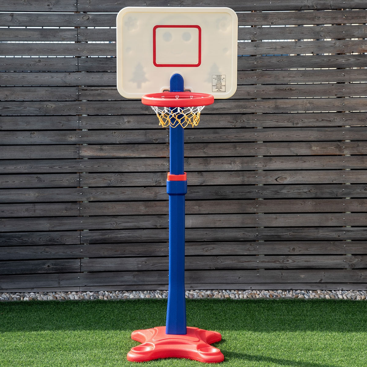 Kids Adjustable Height Basketball Hoop StandÂ