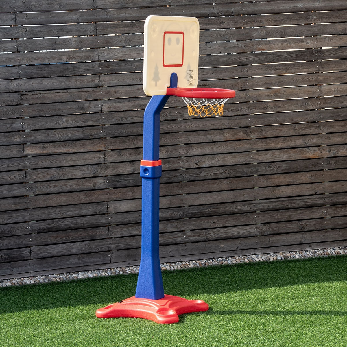Kids Adjustable Height Basketball Hoop StandÂ