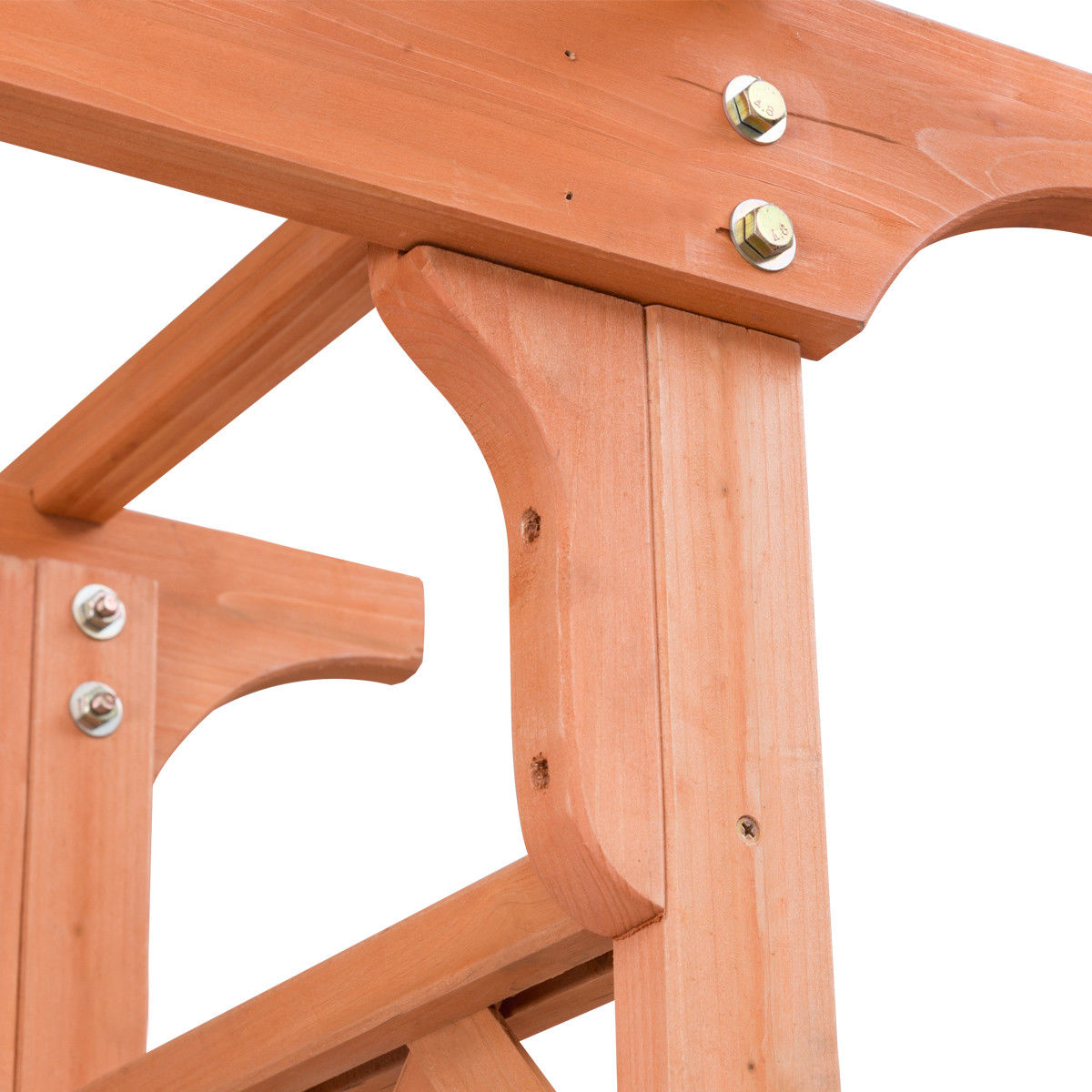 7 Feet Garden Wooden High Arbor Arch Plant PergolaÂ