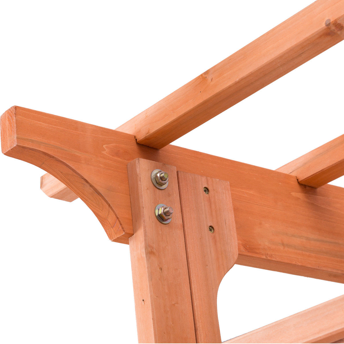 7 Feet Garden Wooden High Arbor Arch Plant PergolaÂ