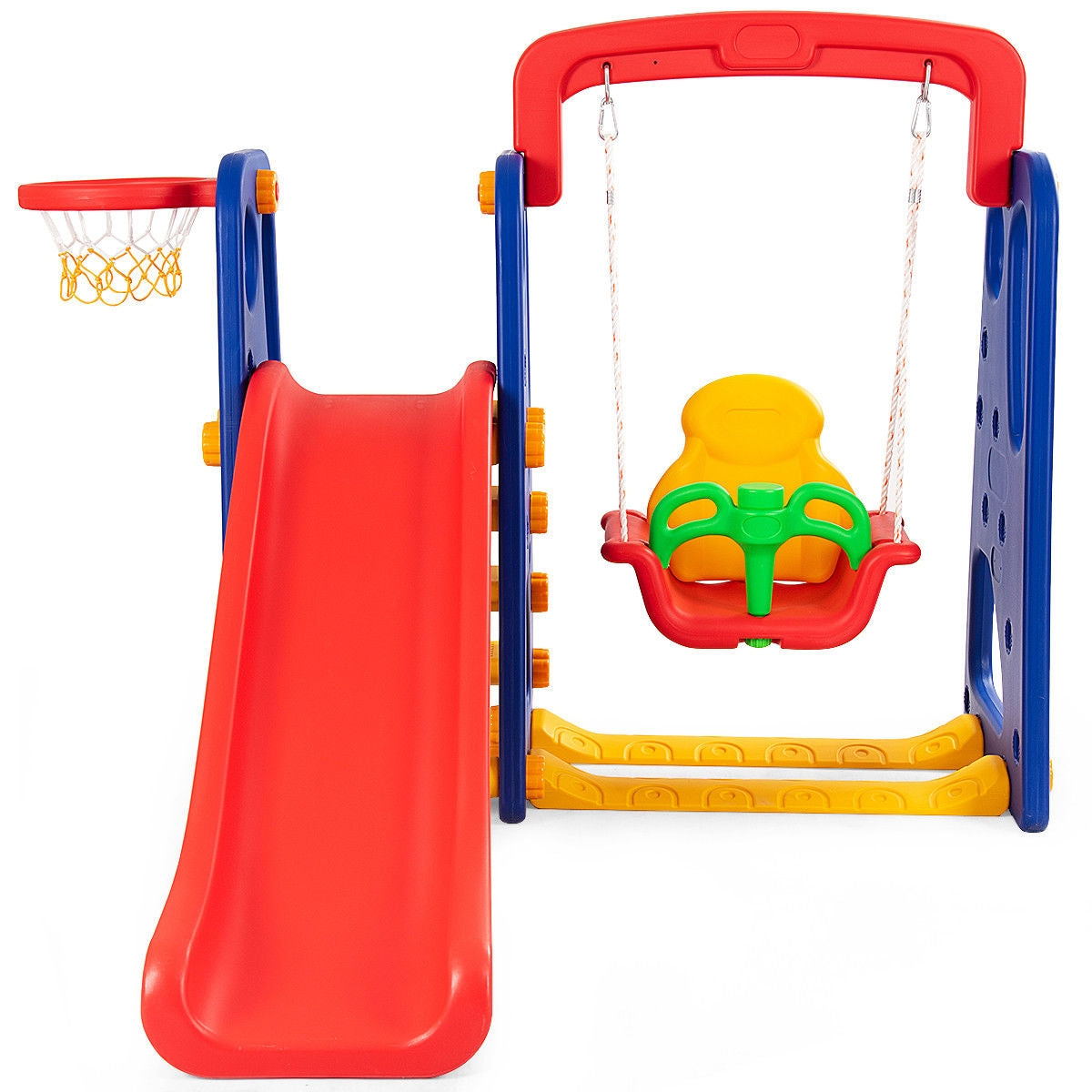 3-in-1 Junior Children Climber Slide PlaysetÂ