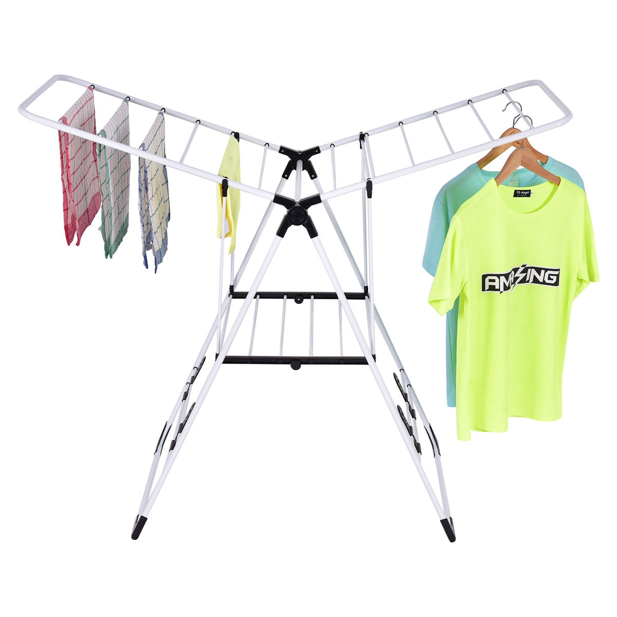 Portable Laundry Clothes Storage Drying RackÂ
