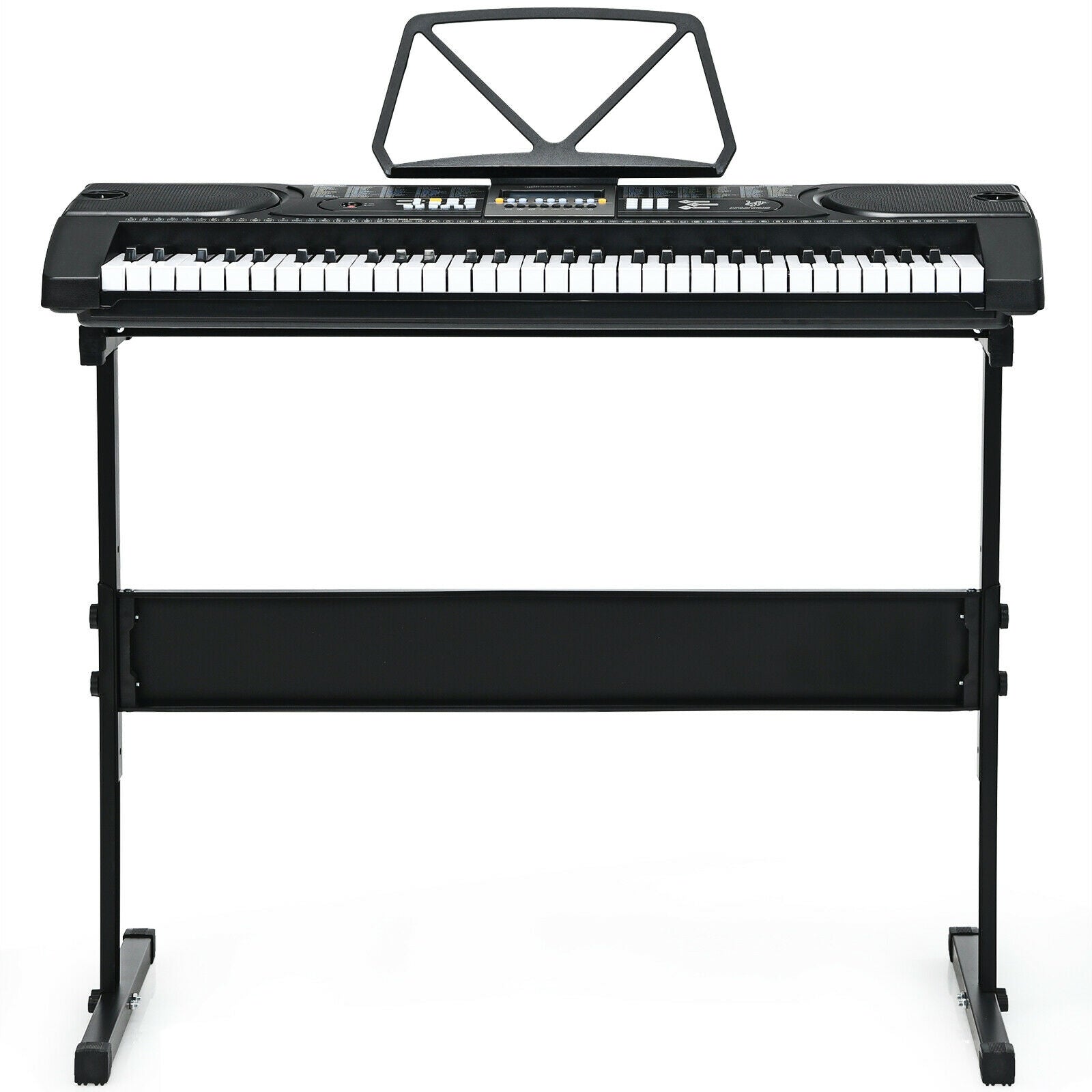 61-Key Electronic Keyboard Piano Starter Set with Stand Bench and HeadphonesÂ