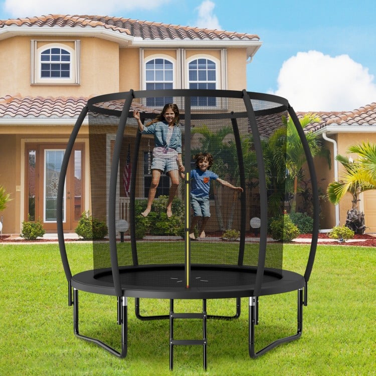 8 Feet ASTM Approved Recreational Trampoline with Ladder