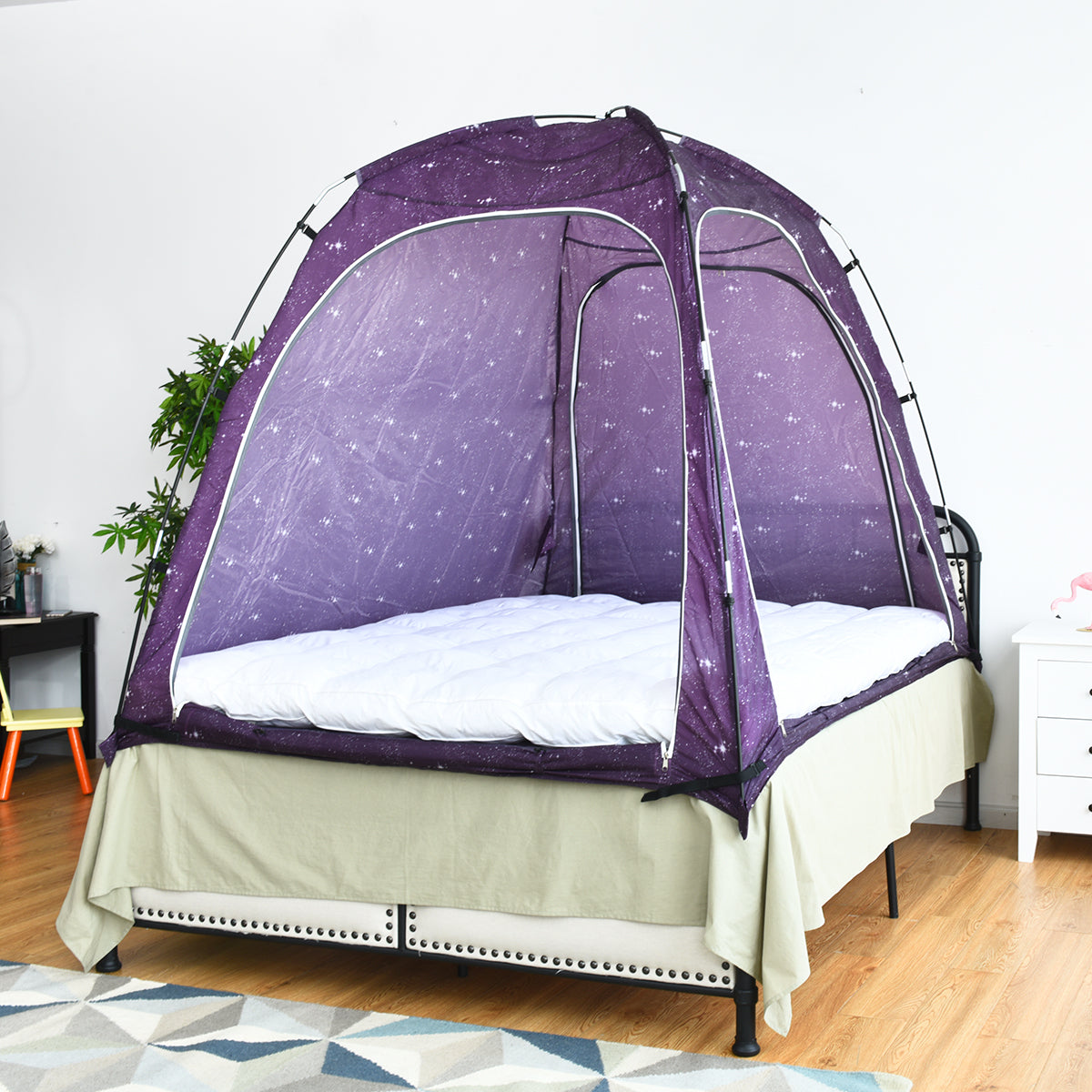 Bed Tent Indoor Privacy Play Tent on Bed with Carry BagÂ
