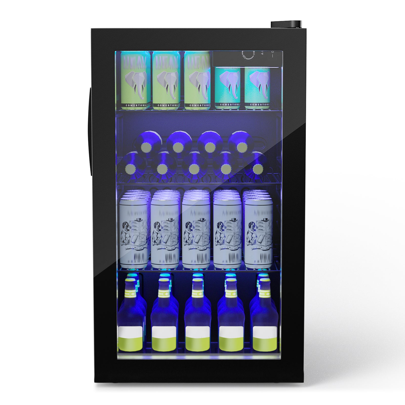 120 Can Beverage Mini Refrigerator with Glass DoorÂ