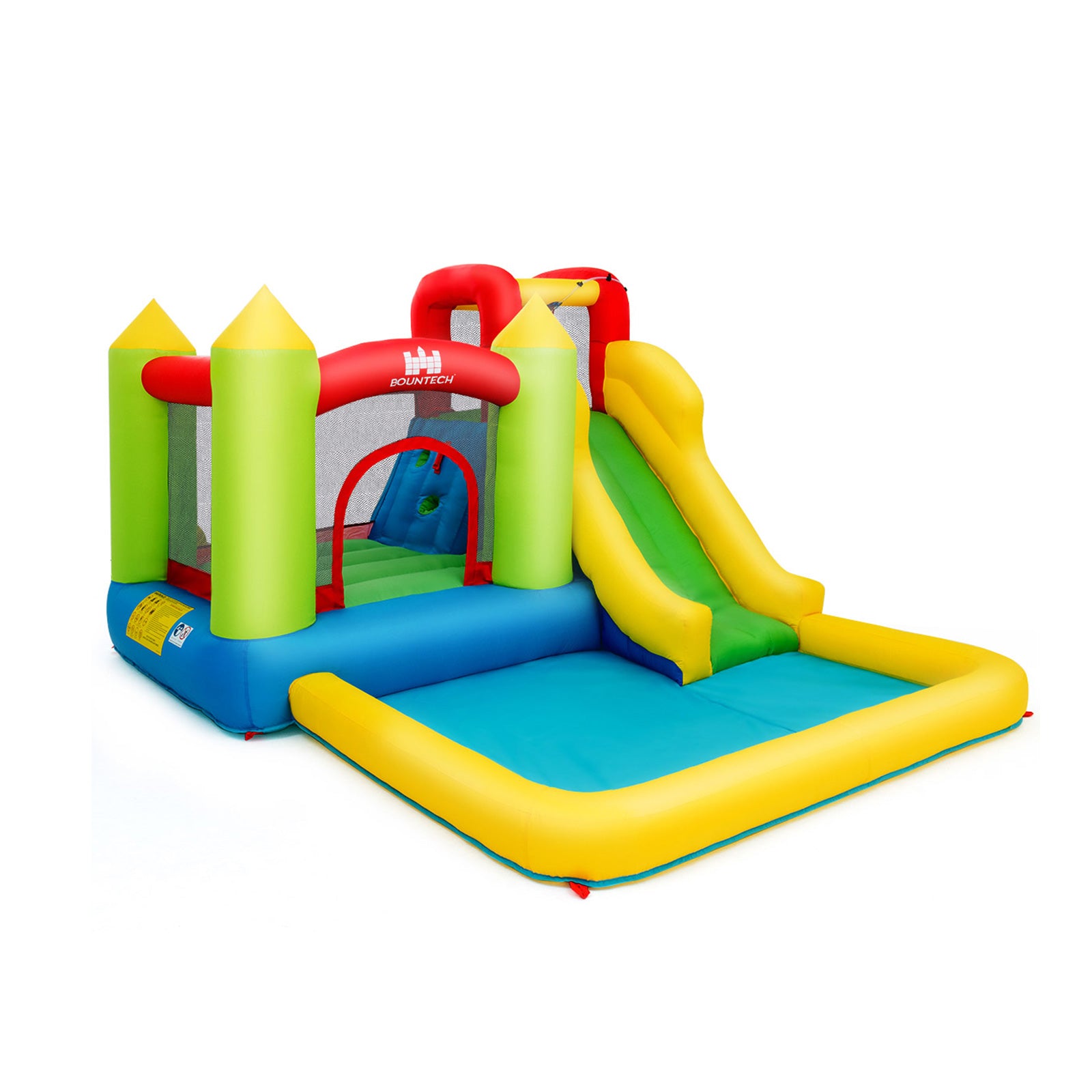 Inflatable Bounce House Water Slide Jump Bouncer without BlowerÂ