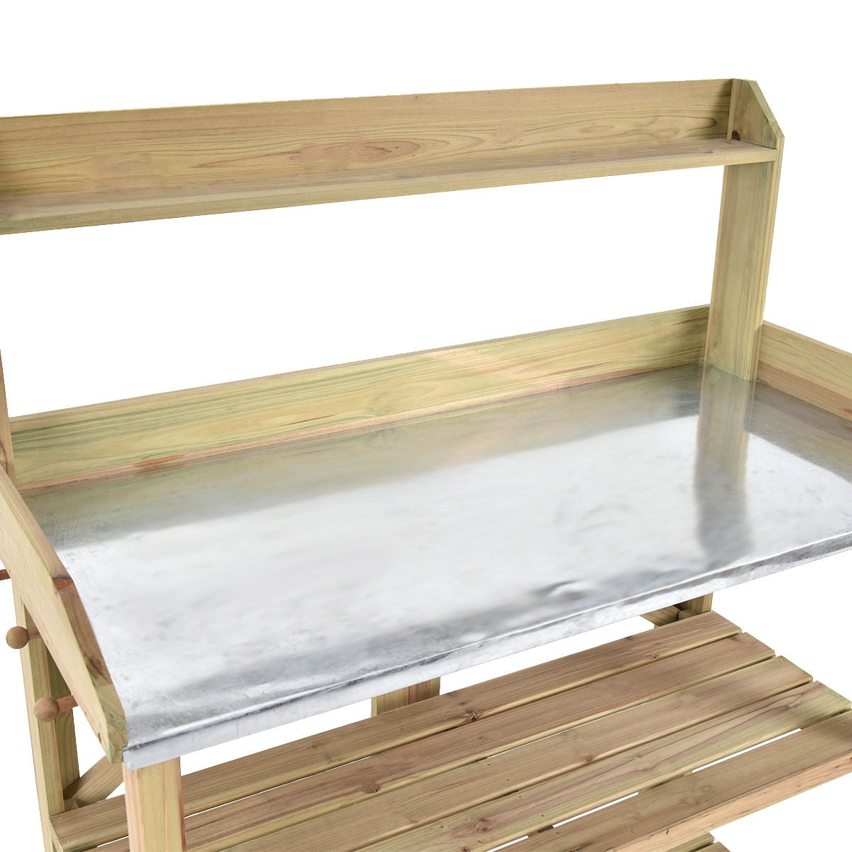 Garden Wooden Planting Bench Work StationÂ