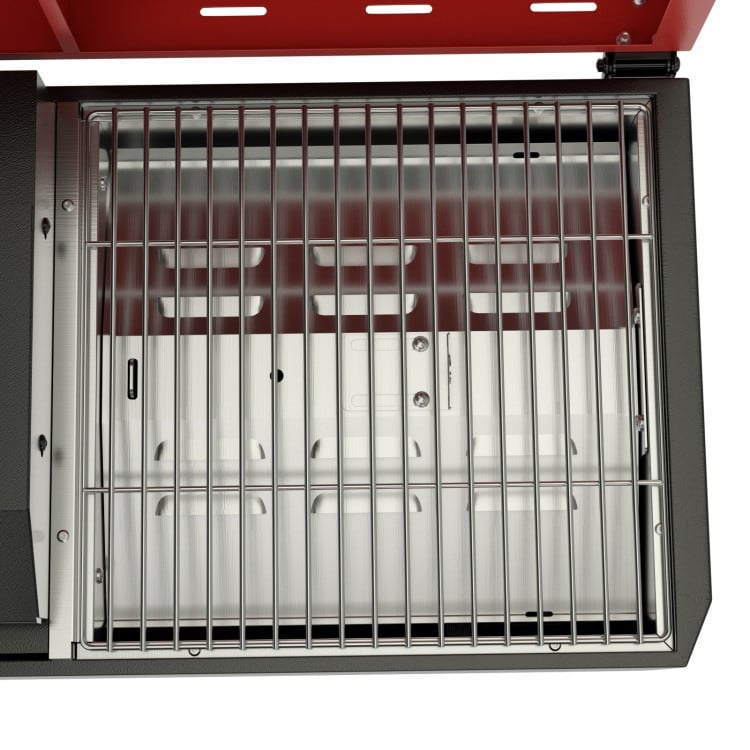 Outdoor Portable Tabletop Pellet Grill and Smoker with Digital Control System for BBQ