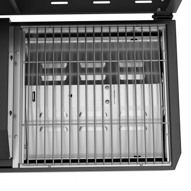 Outdoor Portable Tabletop Pellet Grill and Smoker with Digital Control System for BBQ
