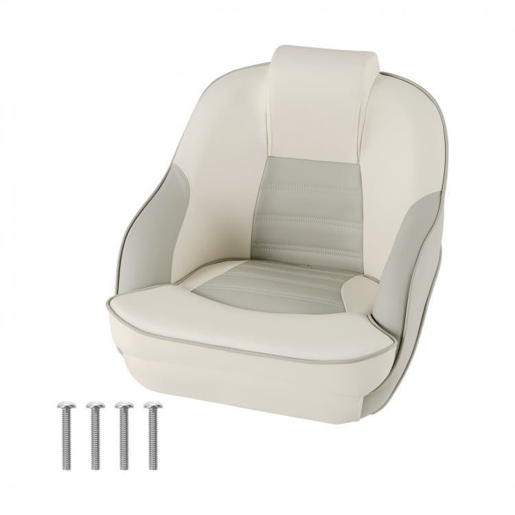 Captain Bucket Seat with Waterproof PVC Leather for Boat Sightseeing