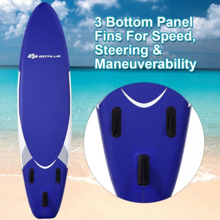 10/11 Feet Inflatable Stand Up Paddle Surfboard with Bag for Adults with All Skill Levels
