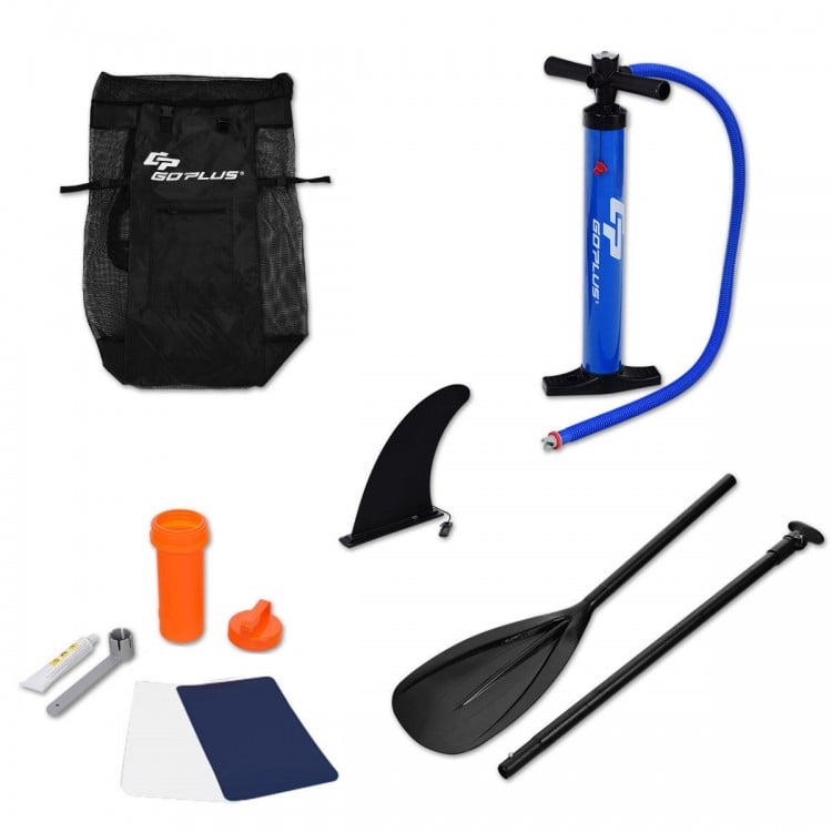 10/11 Feet Inflatable Stand Up Paddle Surfboard with Bag for Adults with All Skill Levels