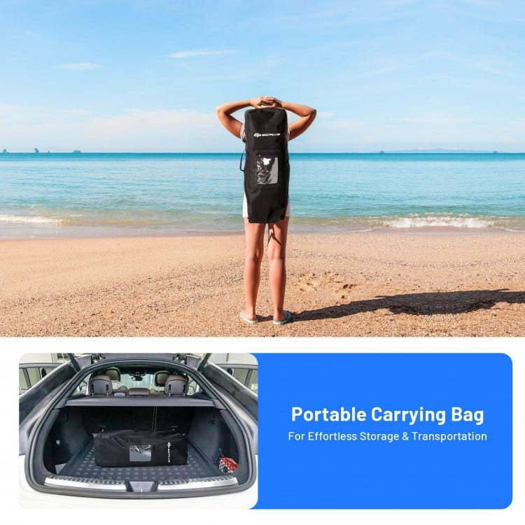 10/11 Feet Inflatable Stand Up Paddle Surfboard with Bag for Adults with All Skill Levels