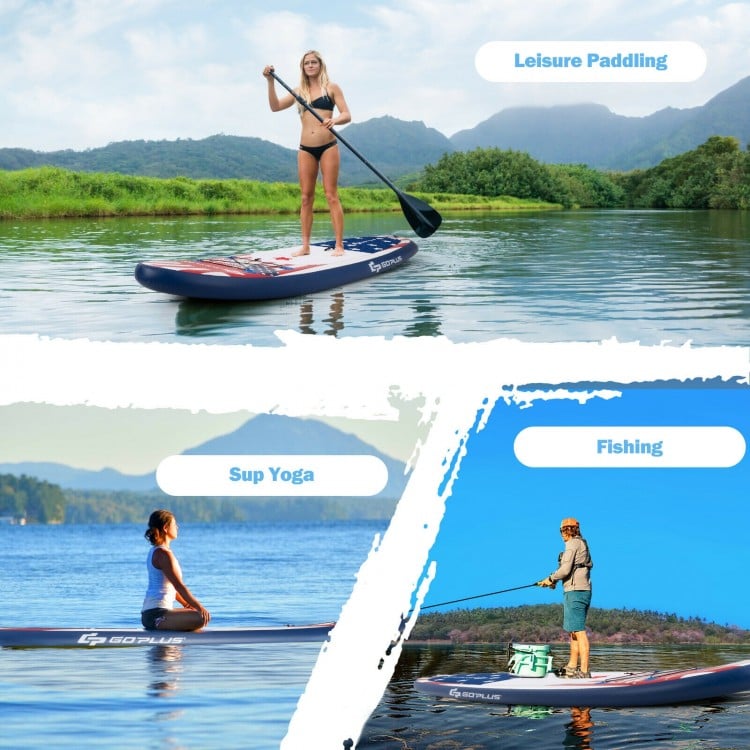 11 Feet Inflatable Stand Up Paddle Board Backpack Sport