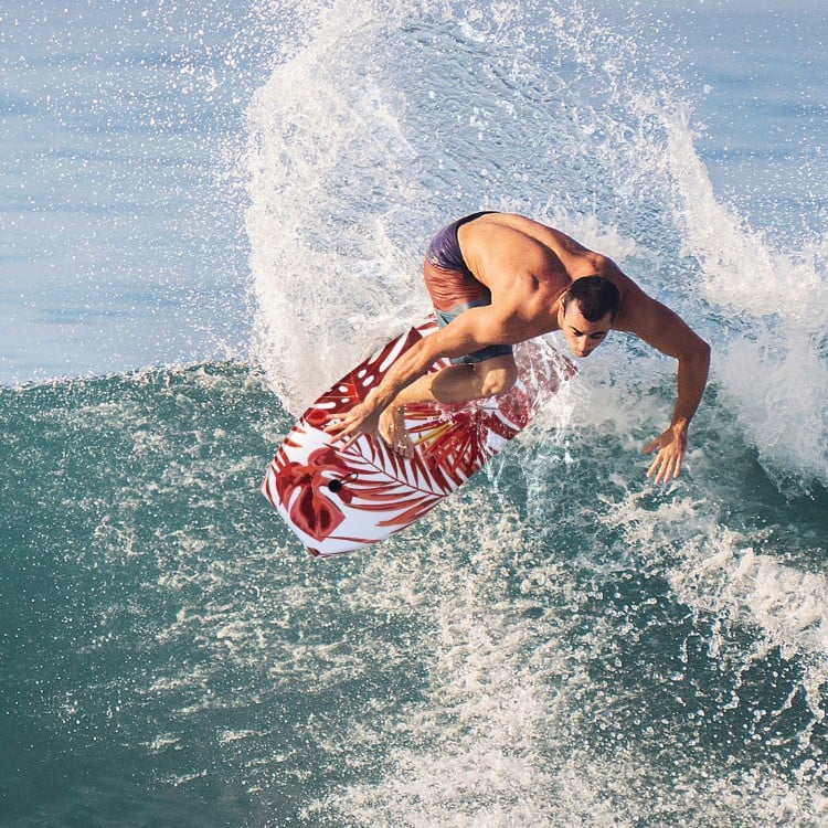 37/41 Inch Lightweight Surfboard With Fin EPS Core for Kids and Adults