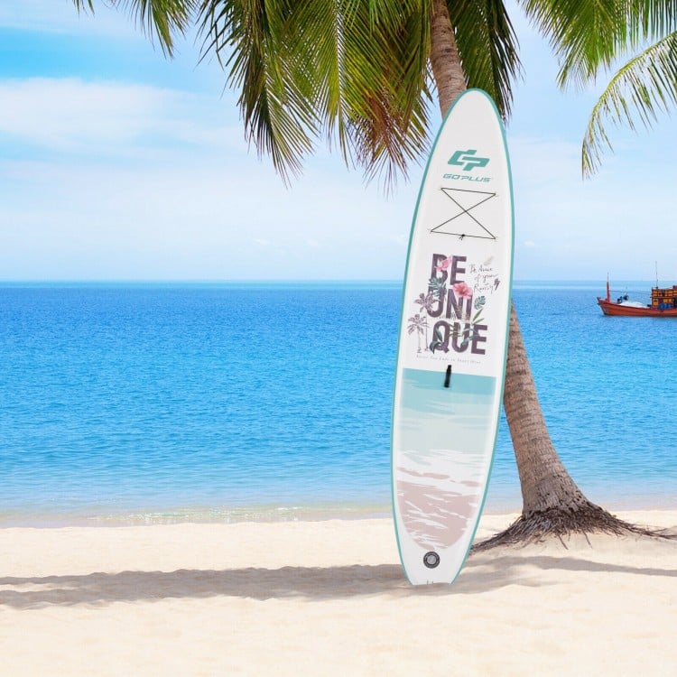 Inflatable Stand Up Paddle Board Surfboard with Aluminum Paddle Pump