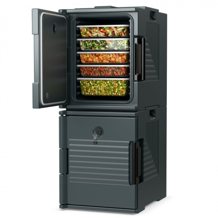 End Loading Insulated Food Pan Carrier Hot and Cold