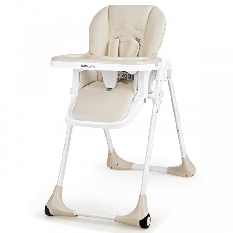 3-In-1 Convertible Baby High Chair for Toddlers-Beige