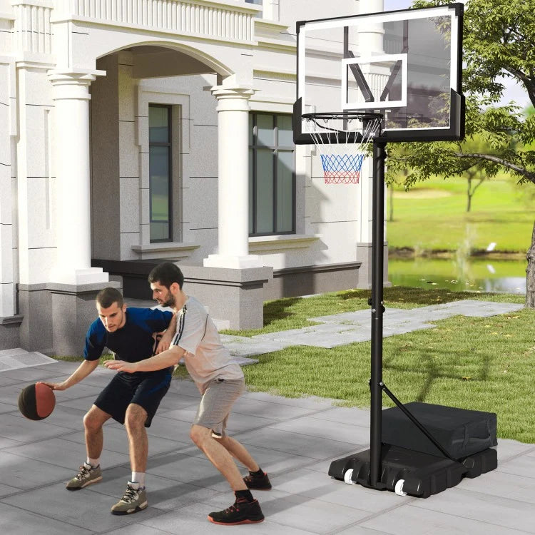 Portable Adjustable Basketball Hoop System (4.1–10 ft) – Indoor & Outdoor