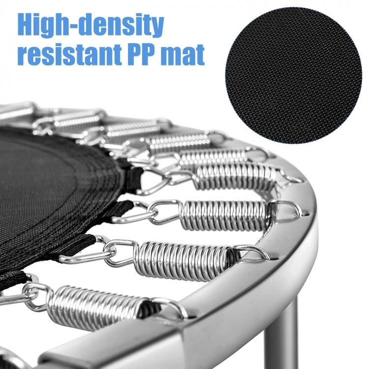 36 Inch Mini Folding Trampoline Portable Recreational Fitness Rebounder