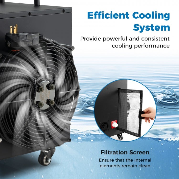 4/5 HP Ice Bath Water Chiller for Cold Plunge Tubs with Compressor