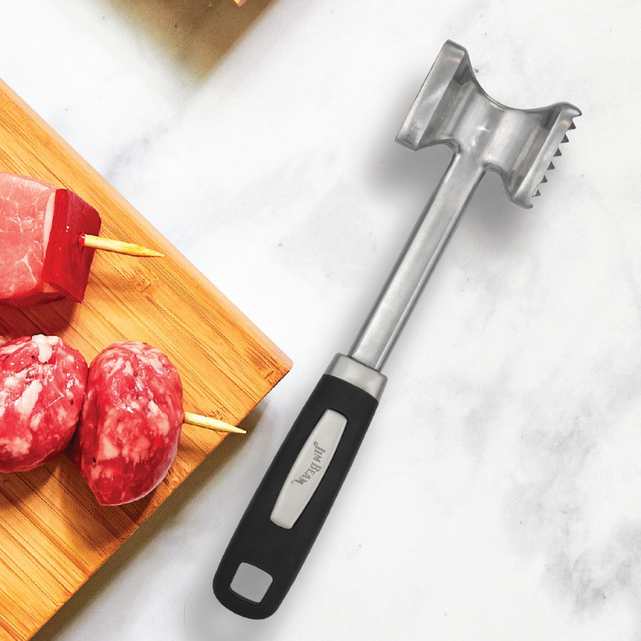 Jim Beam Dual Side Meat tenderizer Zinc Alloy