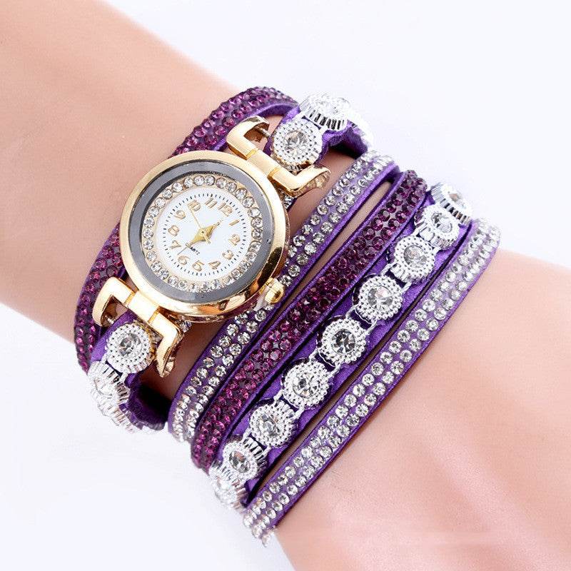 Circle bracelet watch