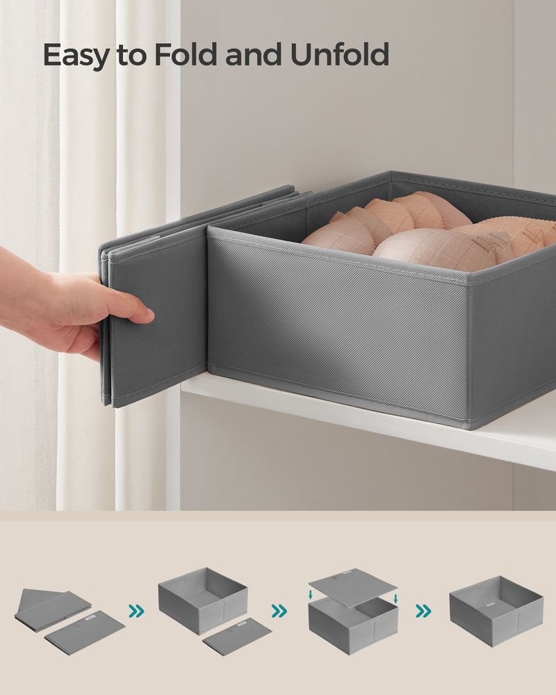 SONGMICS Dresser Drawer Organizers