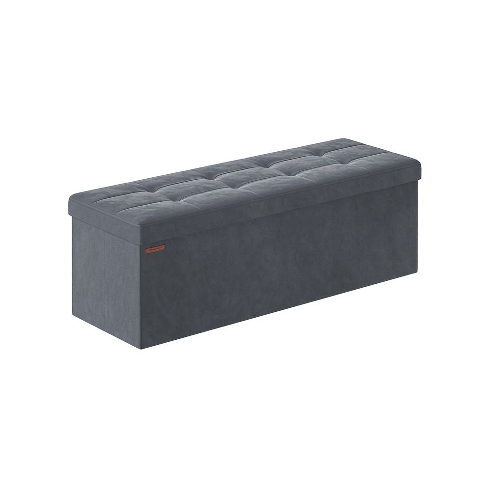 SONGMICS Storage Ottoman Bench with Storage Chest, Load up to 660 lb