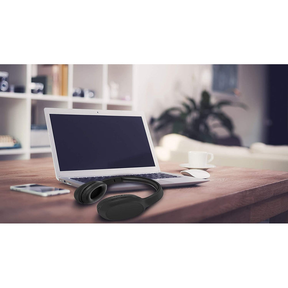 Casque d'écoute Bass 13 avec Bluetooth & micro - noir