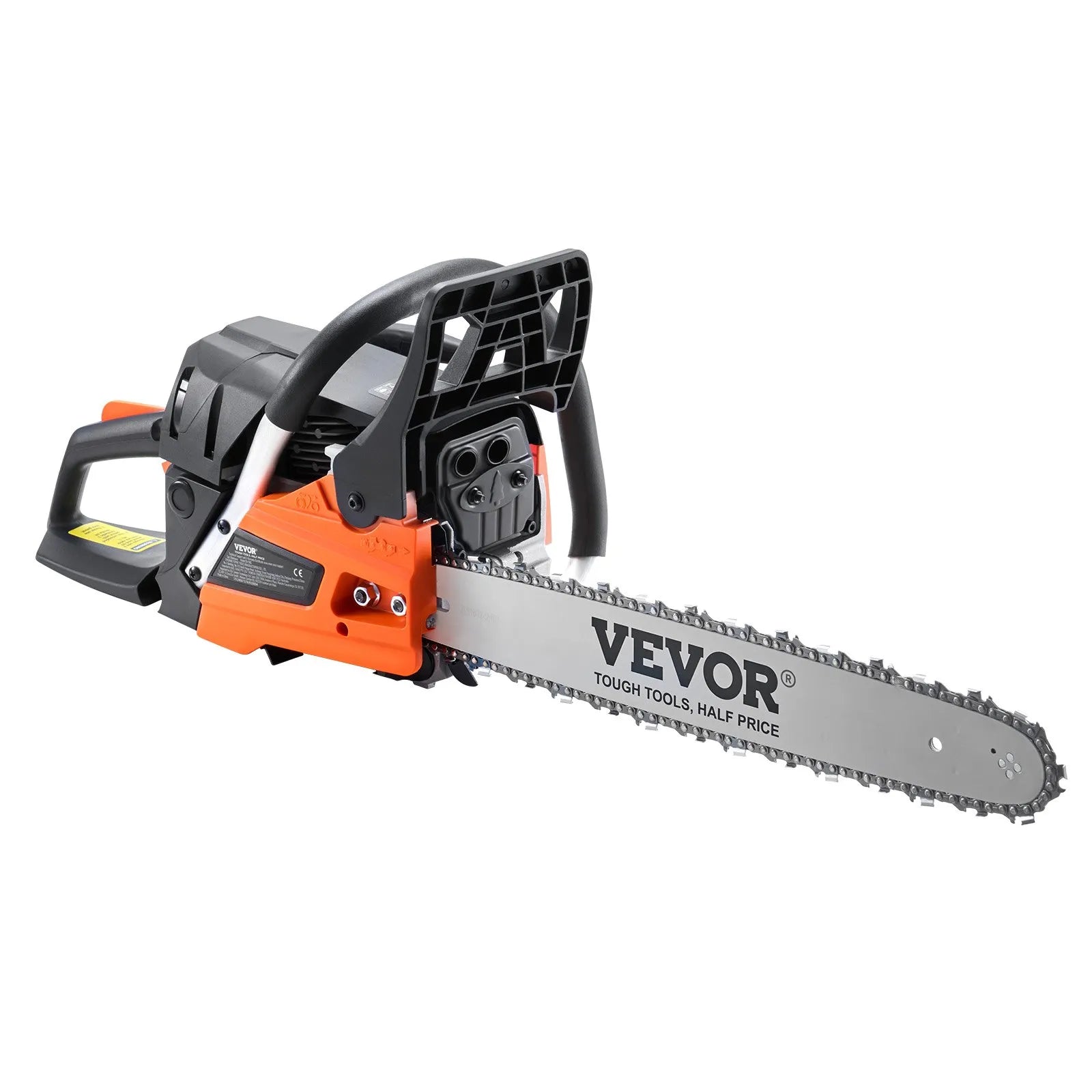 VEVOR 52CC 18" Gasoline Chainsaw Gas Powered Wood Cutting Engine Gas Chain Saw