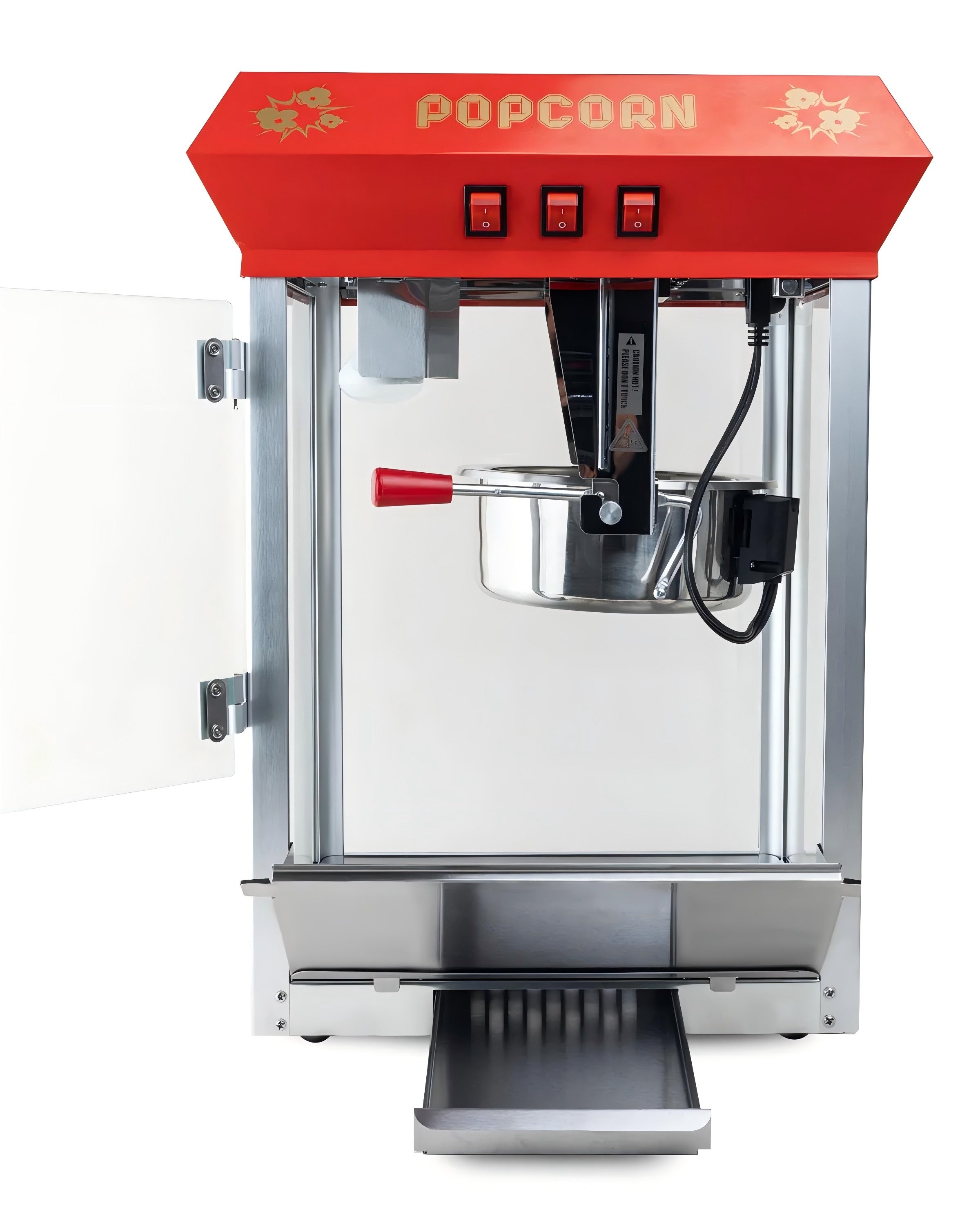 8oz Red Canadian Commercial Popcorn Machine