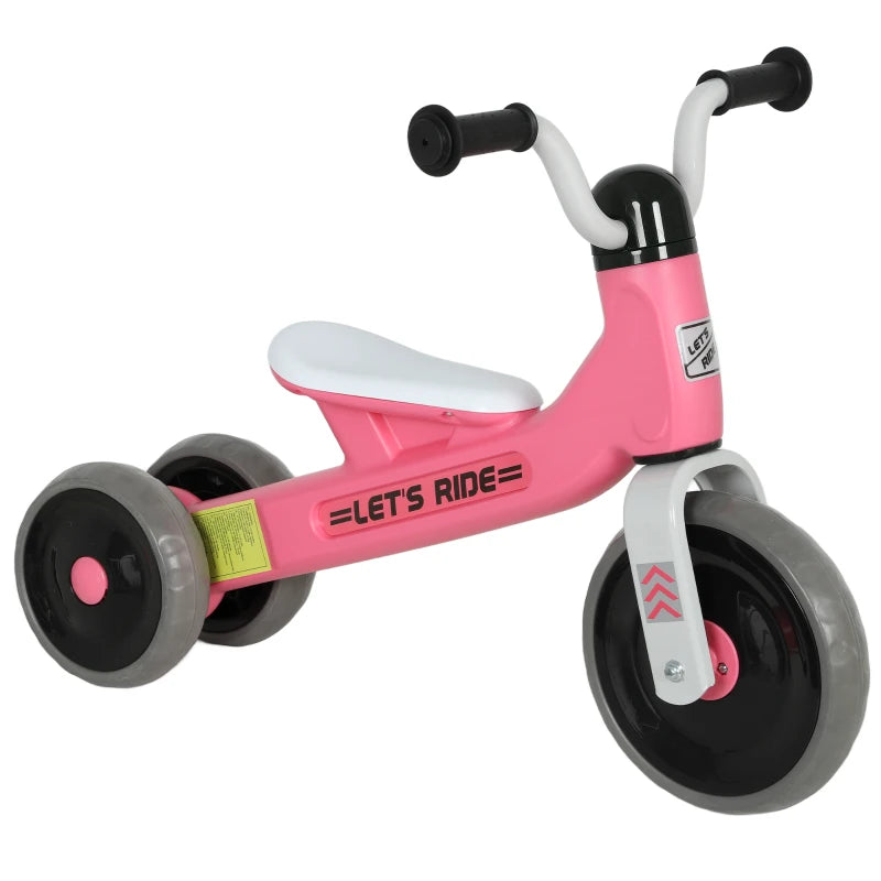 Qaba Toddler Balance Bike for 12-36 Months Boys Girls with No Pedal, 3 Silence Wheels for First Birthday Gift, Green