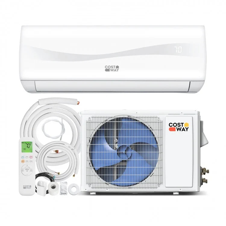 18000 BTU 19 SEER2 208-230V Mini Split Air Conditioner with Heat Pump